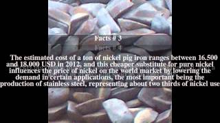 Nickel pig iron Top  8 Facts [upl. by Notsrik]