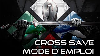 CROSS SAVE Mode demploi  Lien amp Fusion de compte amp détails  Warframe FR [upl. by Nytsud390]