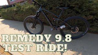 New MTB Bike Shopping for Full Suspension  Trek Remedy 98 and Trek Rail 7 Test Ride [upl. by Sallad]