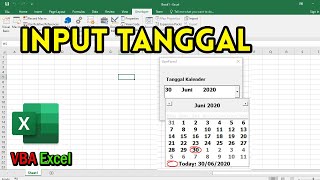 Cara Menambahkan DateTimePicker pada VBA Excel [upl. by Keiko]