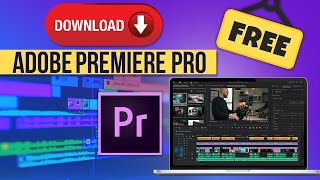 How To Download Adobe Premiere Pro For FREE on PC amp MAC [upl. by Faber]