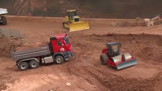 Digging deep RC live action at the Construction World Part 105 [upl. by Marcile975]