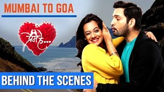 Spruha Joshi amp Siddharth Chandekar  Mumbai To Goa  Prem He  New TV Series on Zee Yuva [upl. by Marlyn]