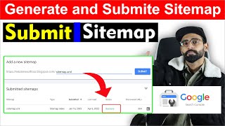 How to Generate and Submit SiteMap to Google Search Console  Blog Course Part 8 [upl. by Alleyne]