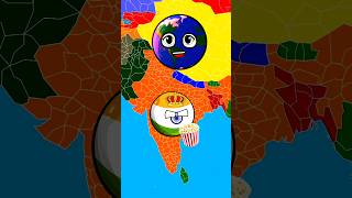 Come and Make India King  countryballs nutshell cristianoronaldo Stocatsk [upl. by Wons]