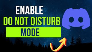 How To Enable Do Not Disturb Mode In Discord [upl. by Suirad508]