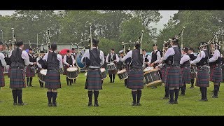 Police Scotland Fife with new Medley at the UK Pipe Band Championships 2019 [upl. by Marshall854]