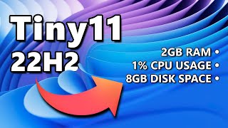 Tiny11 22H2 The Fastest and Most Optimized Windows 11  Windows 11 Lite [upl. by Donelle]