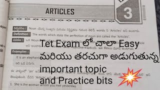 Articles Explanation and Practice bits [upl. by Vincents]