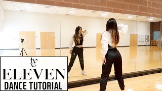 IVE아이브  ELEVEN Lisa Rhee Dance Tutorial [upl. by Nyvets784]