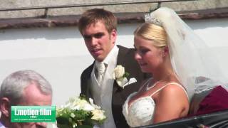 Philipp Lahm und Claudia  Hochzeit  Wedding  Filmproduction Munich [upl. by Ahsika]