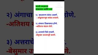 PART 40 मराठी व्याकरण वाक्प्रचारांचा अर्थ youtube marathi ssc [upl. by Elaen716]