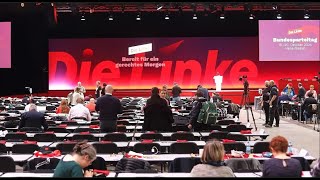 Parteitag der Partei Die Linke [upl. by Schumer910]