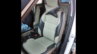 Maruti Brezza Car Seat Covers  New Brezza Interior Accessories [upl. by Leissam]