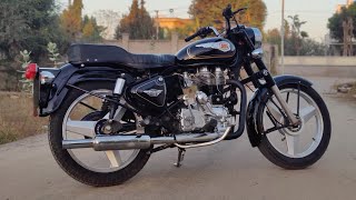 OLD MODEL Bullet Machismo 350 Restoration Royal Enfield modification Bullet Tower sikar [upl. by Munson301]