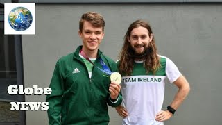 rowers Paul o Donovan and fintan Mccarthy win Olympic gold medal homecoming skibbereen interview [upl. by Camilo744]