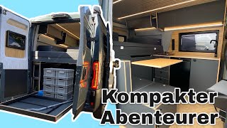 Kompakter Abenteurer auf 540m Fiat Ducato L2H2 mit Ausziehbett [upl. by Hittel]