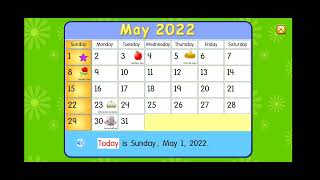 Starfall Calendar May 2022 [upl. by Carine]