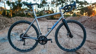 Moots Routt review  Titanium gravel grinding dream machine [upl. by Llertnod]