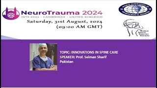 NEUROTRAUMA SPINE DAY 2024 INNOVATIONS IN SPINE CARE [upl. by Ethelinda]