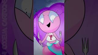 😈Codelina Sirena VILLANA😱 animation memeanimation funny coversong mermaid [upl. by Ellita537]