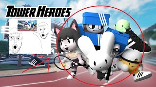 How to get the new Adidas Skin and Followers Showcase  Tower Heroes [upl. by Rosane]