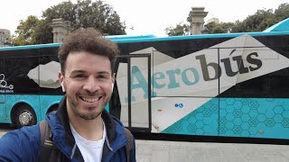 How to get from Barcelona El Prat Airport T1 to City Center [upl. by Atter]