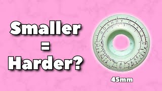 Why Smaller Wheels are HARDER to Skate [upl. by Had144]