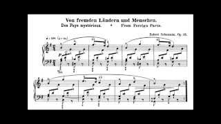 Schumann Kinderszenen Op15 No1 in G Major Horowitz [upl. by Schonfeld]