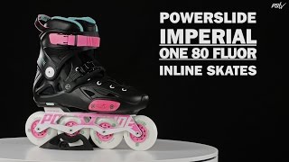 Powerslide Imperial One 80 Fluor Inline skates [upl. by Gates53]