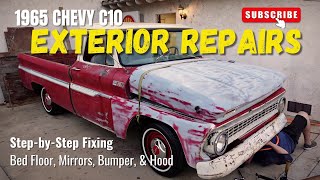 Repairing the Abandoned 1965 Chevrolet C10 to get it Road Ready [upl. by Wulfe]