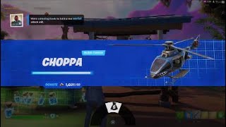 Where to Find the Choppa and Funding Locations in Fortnite  Choppa Strategy and Tactical Overview [upl. by Kirven]