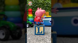 Peppa Pig Fun Play amp Pretend  ABC toys learnwithpeppapig peppapig [upl. by Amar901]