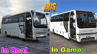 Bus Simulator Ultimate And Real Life [upl. by Slohcin]