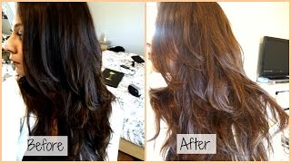 How I Dye My Hair From Black to Chocolate Ash Brown at Home [upl. by Mahmoud]