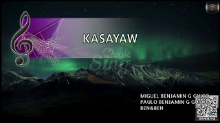 MAGICSING Karaoke BENampBEN  KASAYAW karaoke  Tagalog [upl. by Alison]