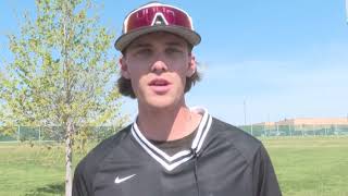 High school pitcher helping to take team to the best in the state [upl. by Aenaj]