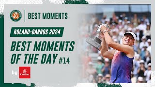 Best moments of the day 14  RolandGarros 2024 [upl. by Fabyola]