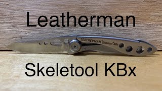 76 Leatherman Skeletool KBx Review [upl. by Parette]