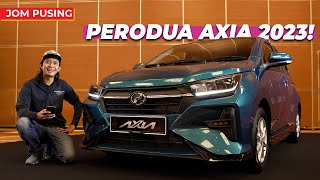 PERODUA AXIA 2023 NIII [upl. by Natalina]