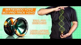 WATIEOBOO W21Fingerspin Trick YoYoyoyo WATIEOBOO YOYODNA YOYO [upl. by Senilec628]