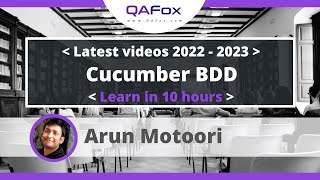 Learn Cucumber BDD easily from scratch and in detail in 10 hours [upl. by Odnolor]