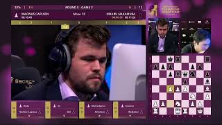 Magnus Carlsen vs Hikaru Nakamura FINAL GAME 3  Meltwater Champions Chess Tour Finals [upl. by Fonseca]