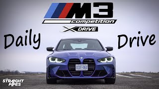 Daily Driving a 2022 xDrive BMW M3 [upl. by Neelhsa]