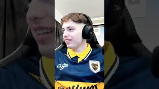 Re Trucha esa Camiseta Davo🤣 futbol boca davo messi riquelme humor daleboca fifa twitch [upl. by Nevyar]