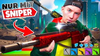 Die NUR SNIPER Challenge in FORTNITE SEASON 2 🎯 😈 [upl. by Pavlov]