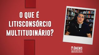 O que é litisconsórcio multitudinário [upl. by Scotti]