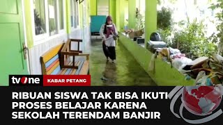 Demak Dikepung Banjir Ratusan Sekolah Terendam  Kabar Petang tvOne [upl. by Redan]