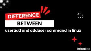 Difference between useradd and adduser command in linux [upl. by Bevon]