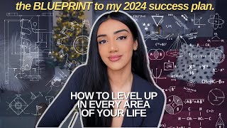 MY 2024 MASTERPLAN FOR SUCCESS finance glow up routine career health fitness amp mind [upl. by Anazus]